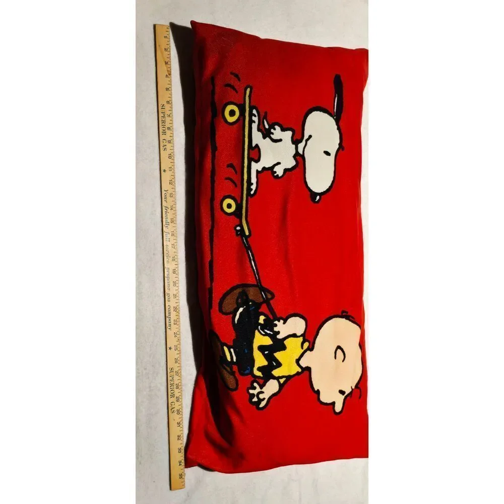 Peanuts and Snoopy Long Pillow
